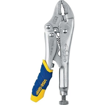 IRWIN Fast Release Series 09T Locking Plier, 5 in OAL, 118 in Jaw Opening, Ergonomic Handle IRHT82581/09T